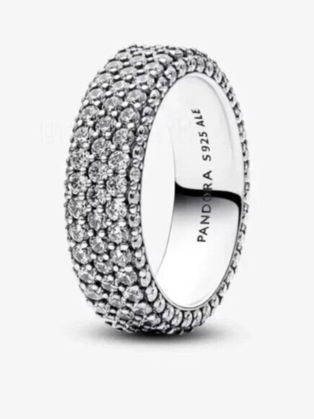 Pandora Timeless Pav?? Triple-row Ring